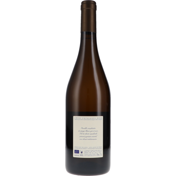 Les Vignes Métissées Côtes Catalanes rosé IGP 2023