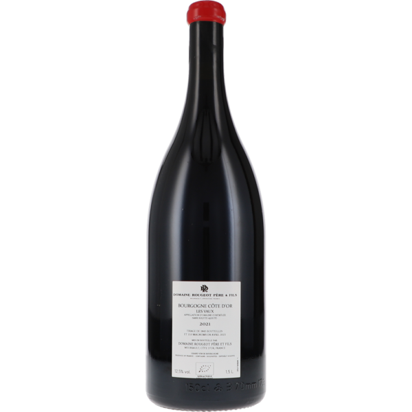 Bourgogne Côte d'Or "Les Vaux" Sans Sulfite Ajouté AOC 2021 1500ml