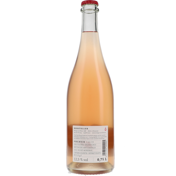 Vin pétillant Rosé Minéral 2022