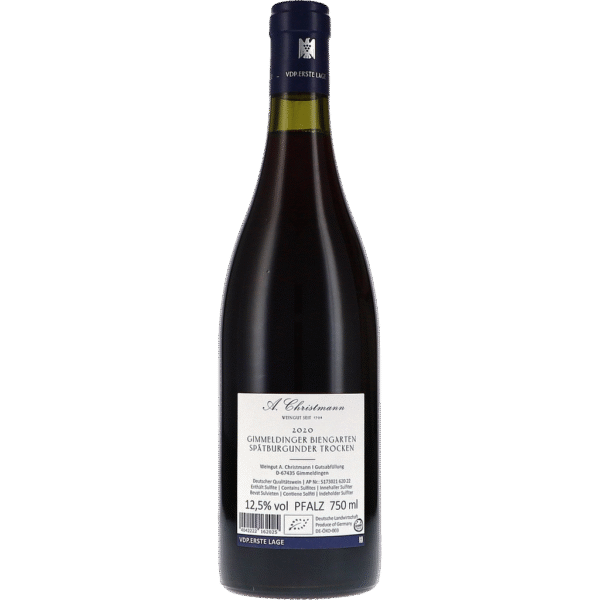 christmann gimmeldinger biengarten spatburgunder vdp erste lage square cd png