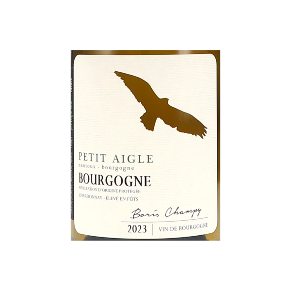 boris champy petit aigle bourgogne chardonnay eleve en fut aop label a png