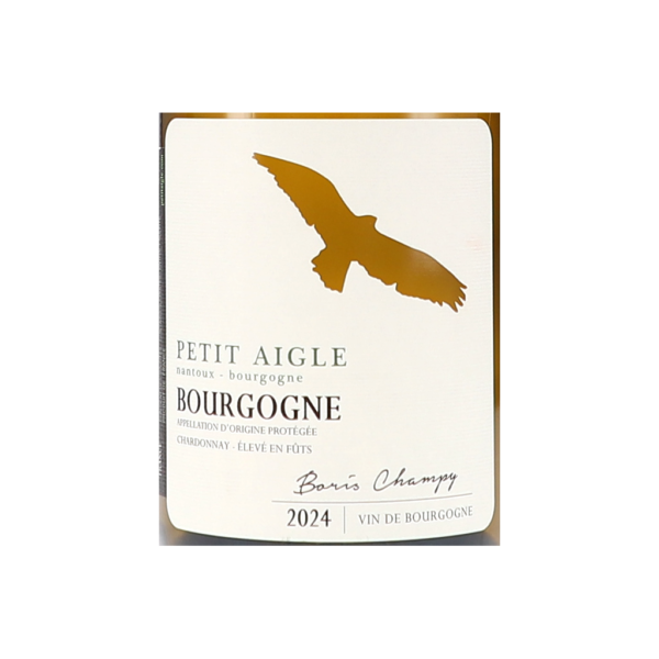 boris champy petit aigle bourgogne chardonnay eleve en fut aop label ed png
