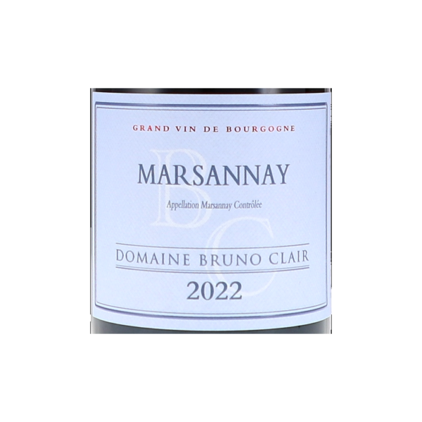bruno clair marsannay rouge aoc label bb png