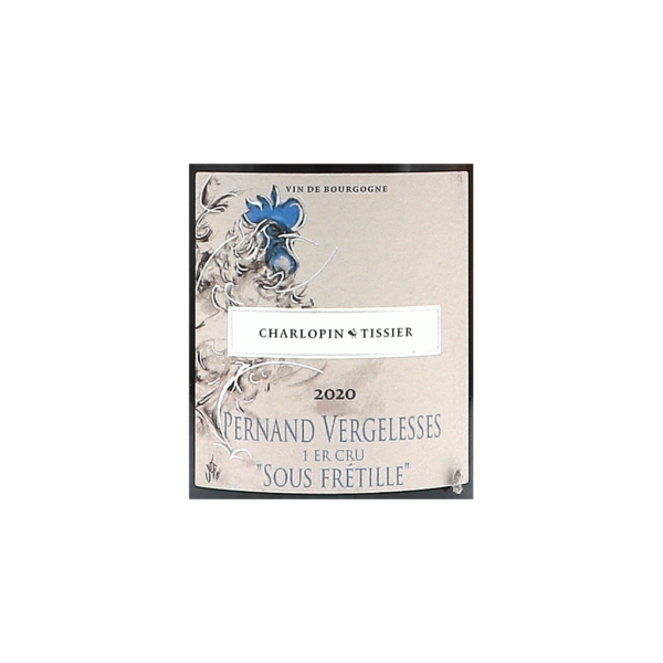 charlopin tissier pernand vergelesses er cru sous fretille blanc aoc label efa png
