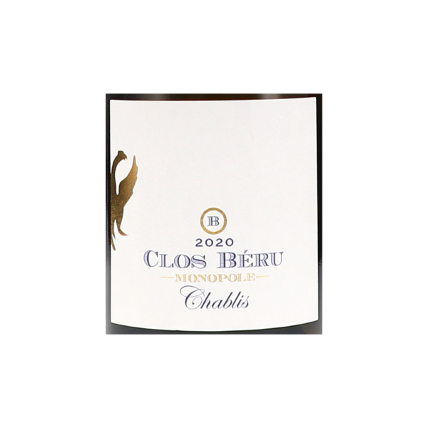 chateau de beru chablis clos beru monopole aoc label f png