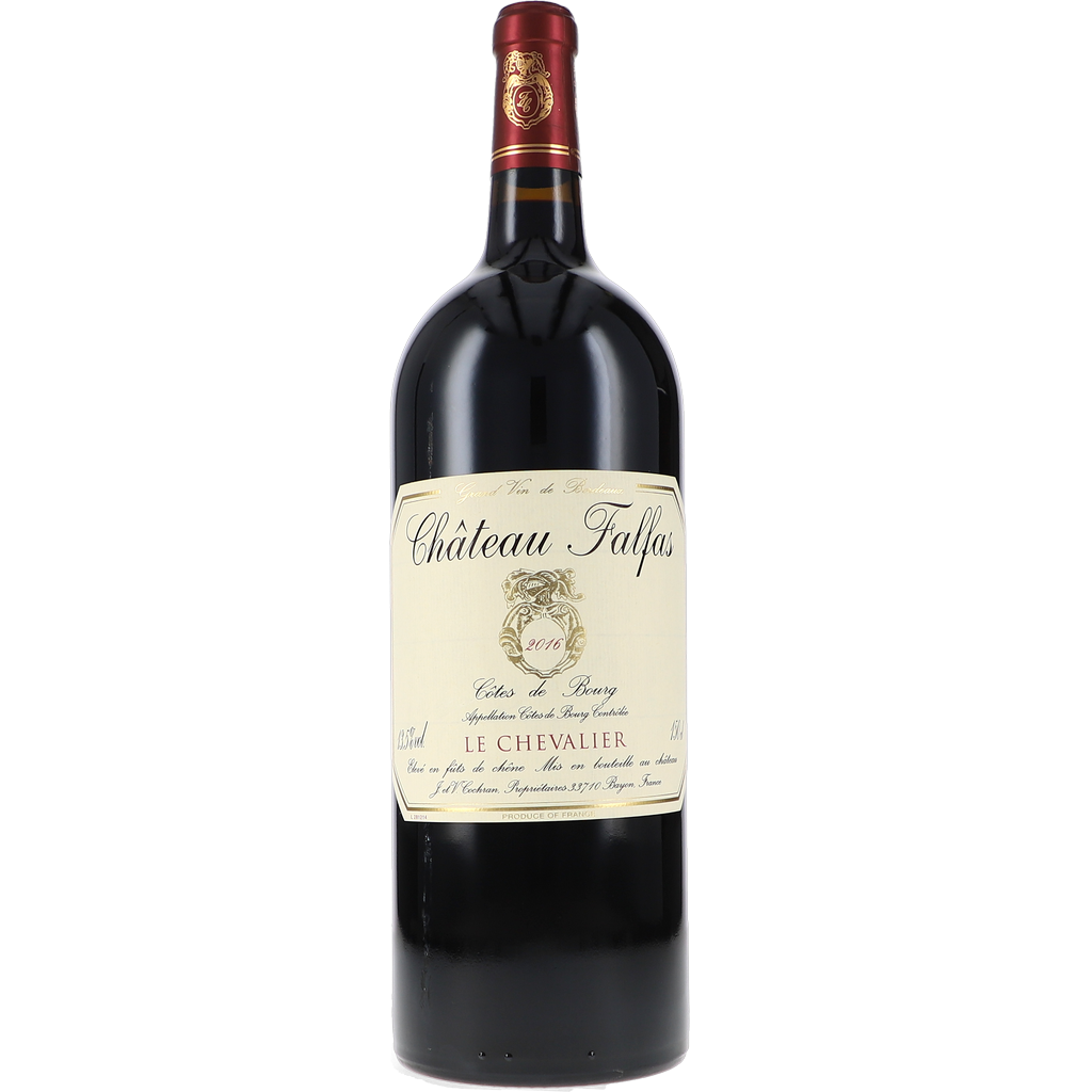 chateau falfas le chevalier cotes de bourg aoc ml magnum square dcad png