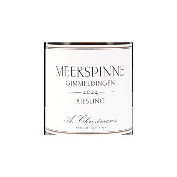 christmann gimmeldinger meerspinne riesling grosses gewachs label aaa png