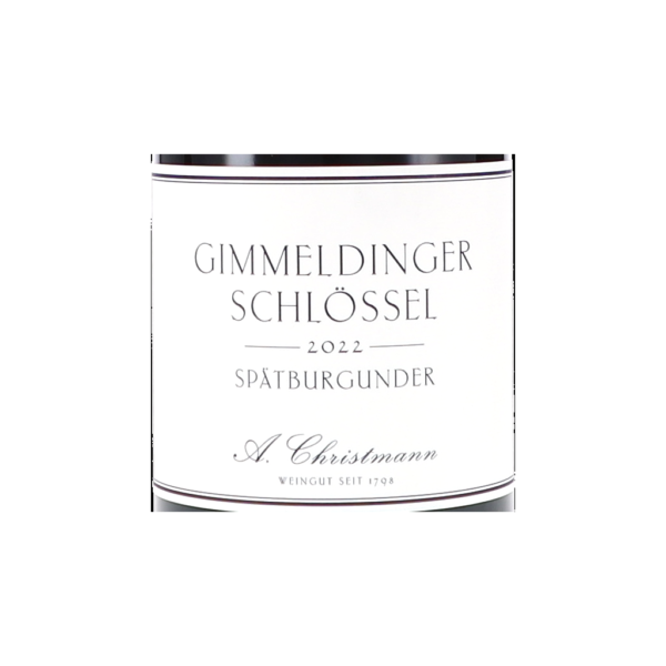christmann gimmeldinger schlossel spatburgunder vdp erste lage label ebeaca png