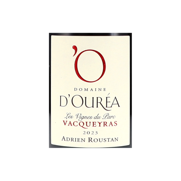 d ourea vacqueyras rouge les vignes du parc aoc label cf png