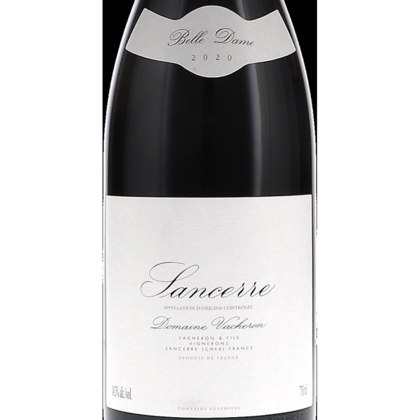 domaine vacheron sancerre rouge belle dame label d png