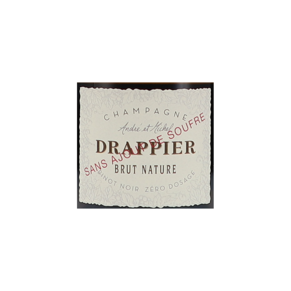 drappier brut nature sans ajout de soufre label cef png