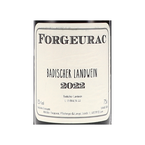 forgeurac badischer landwein rot label dde png