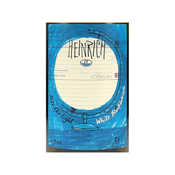 heinrich into the light white blaufrankisch label abfd png