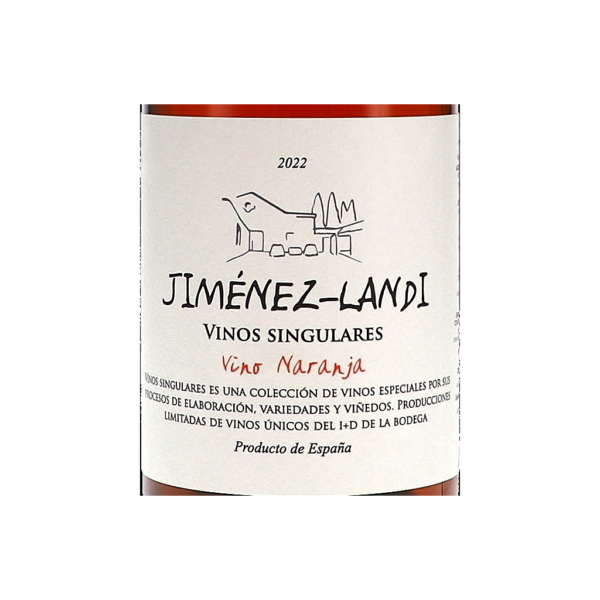 jimenez landi vino naranja orange wine vinos singulares label ad png