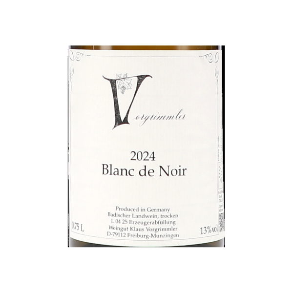 klaus vorgrimmler pinot blanc de noir label ebaf png