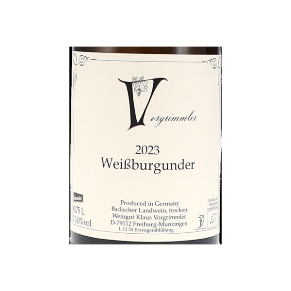 klaus vorgrimmler weissburgunder label ebe png