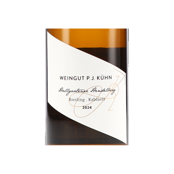 peter jakob kuhn riesling hallgarten hendelberg kabinett label daba png