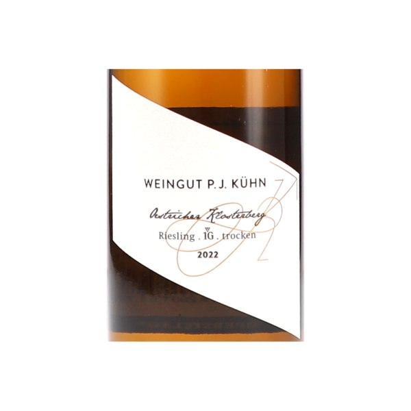 peter jakob kuhn riesling oestricher klosterberg g erste lage label bf png