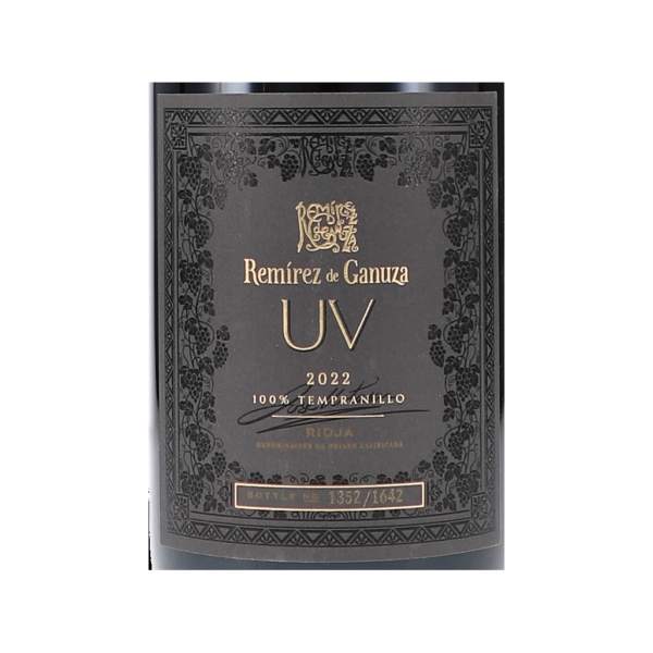 remirez de ganuza uv tempranillo label aef png