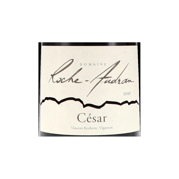 roche audran cotes du rhone rouge cuvee cesar aoc label ffda png