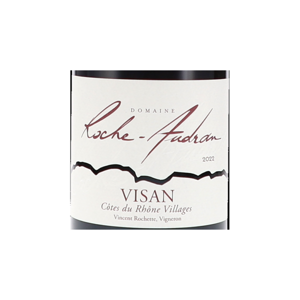 roche audran cotes du rhone villages visan rouge aoc label eebc png