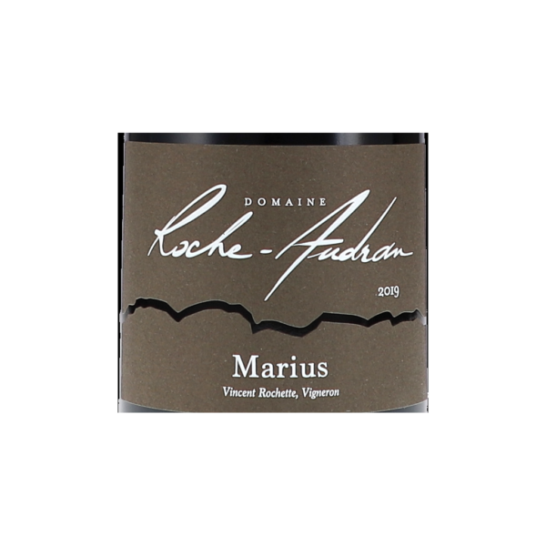roche audran cotes du rhone villages visan rouge marius pere mayeux label bef png