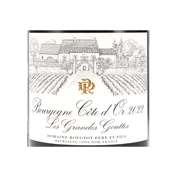 rougeot pere fils bourgogne cote d or les grandes gouttes aoc ml magnum label dfe png