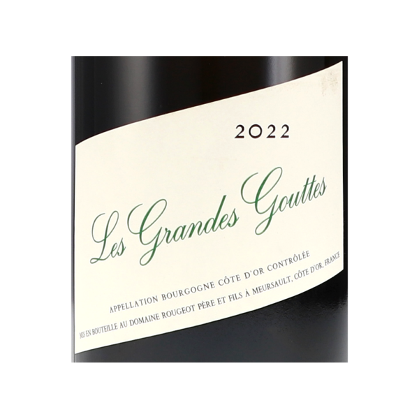 rougeot pere fils bourgogne cote d or les grandes gouttes sans sulfite ajoute aoc ml doppel magnum label dc png