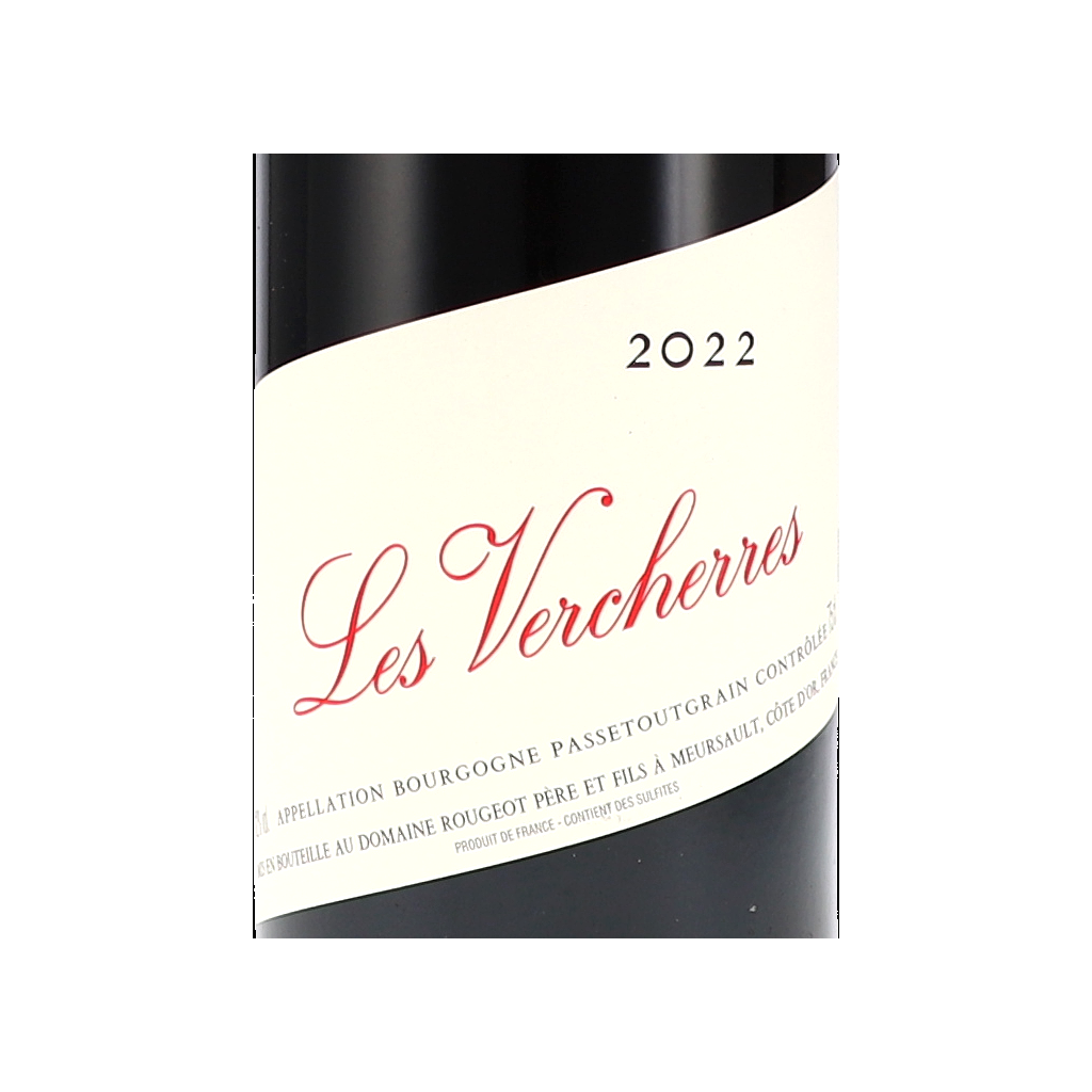 Rougeot Père & Fils Passetoutgrain Les Vercherres Sans Sulfite Ajouté 2022