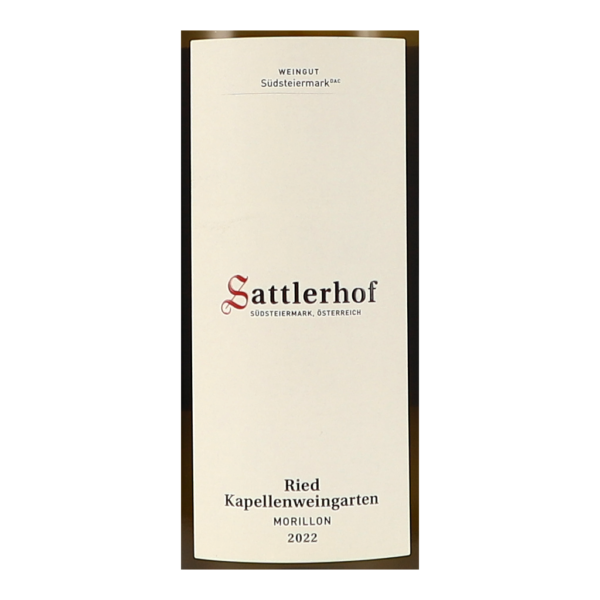 sattlerhof ried kapellenweingarten morillon dac label cafb png