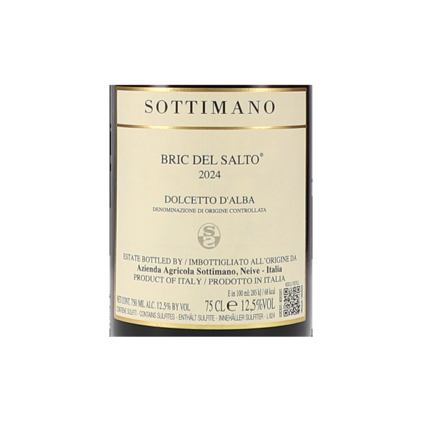 sottimano bric del salto dolcetto d alba doc label bb png
