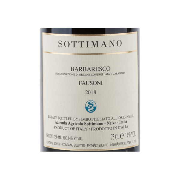 sottimano fausoni barbaresco docg label b png