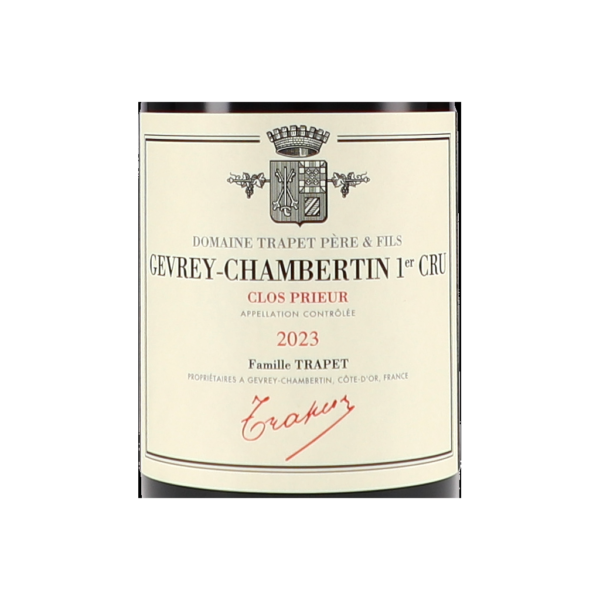 trapet pere fils gevrey chambertin clos prieur er cru label fad png