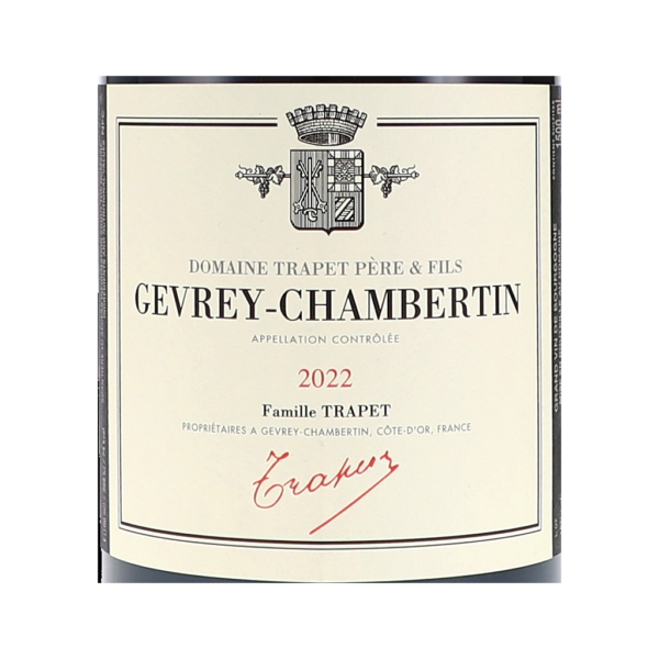 trapet pere fils gevrey chambertin cuvee ostrea aoc ml magnum label cce png