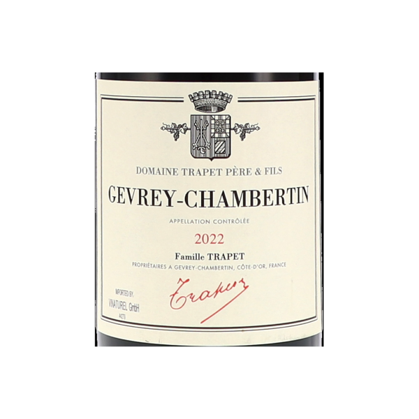 trapet pere fils gevrey chambertin cuvee ostrea aoc label aff png