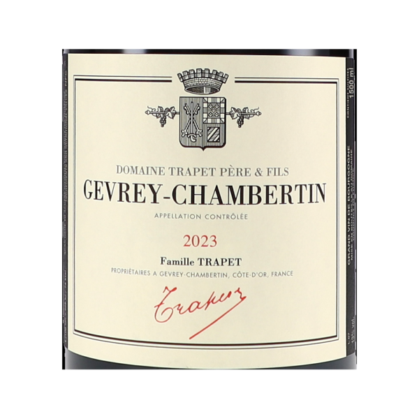 trapet pere fils gevrey chambertin cuvee ostrea aoc ml magnum label afee png