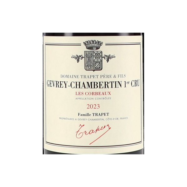trapet pere fils gevrey chambertin les corbeaux er cru label ffec png