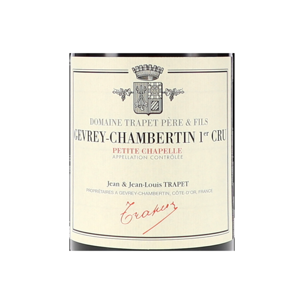trapet pere fils gevrey chambertin petite chapelle er cru label dc png