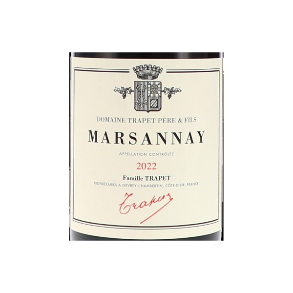 trapet pere fils marsannay rouge aoc label bf png