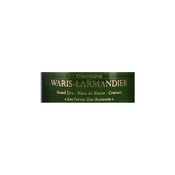 waris larmandier les terres des buissons cramant grand cru blanc de blancs label dbfc png