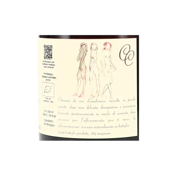 cinque campi fuorleggero rosato frizzante emilia lambrusco igt label edf webp