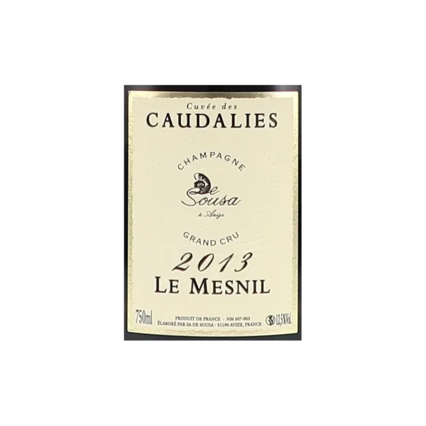 de sousa cuvee des caudalies le mesnil grand cru extra brut label ceef webp