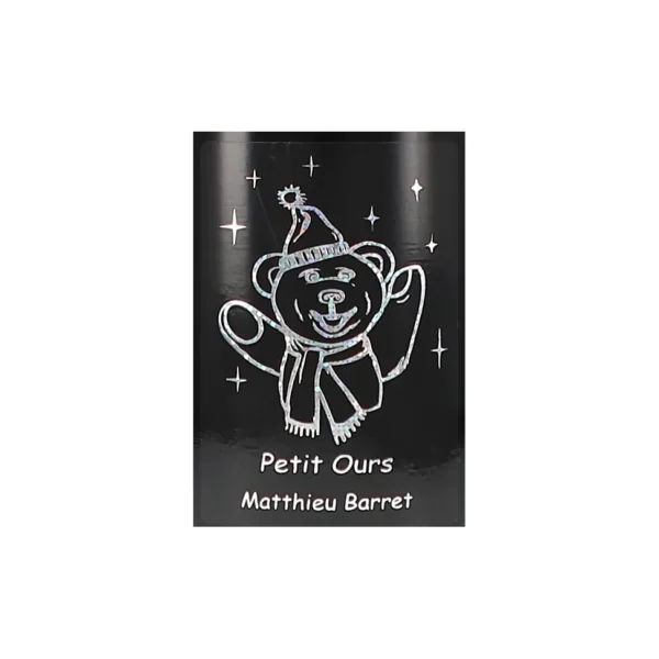 du coulet cotes du rhone petit ours rouge winter bear edition aop label cdcf webp