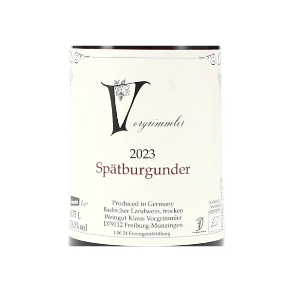 klaus vorgrimmler spatburgunder label ca webp