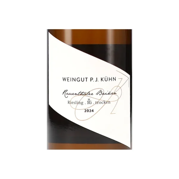 peter jakob kuhn riesling rauenthaler baiken g erste lage label eda webp