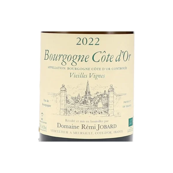 remi jobard bourgogne cote d or vieilles vignes aoc label bcdf webp