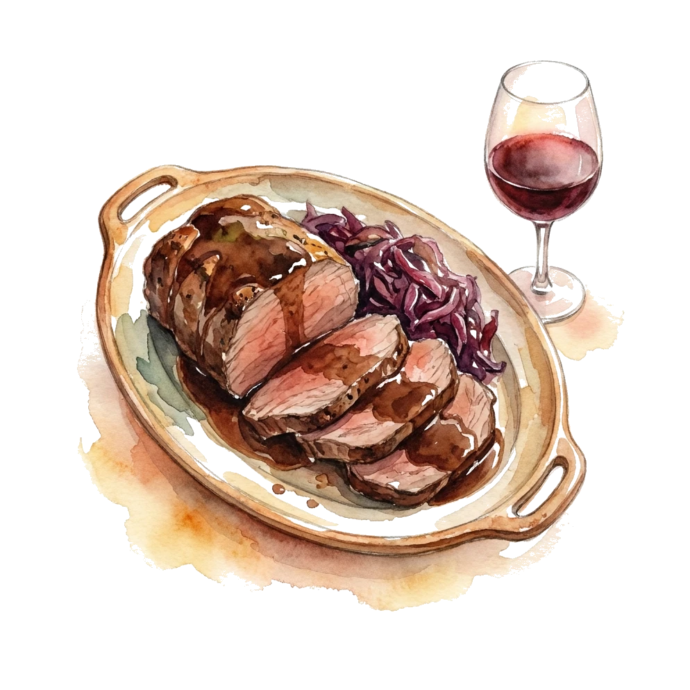 Wein zu Braten